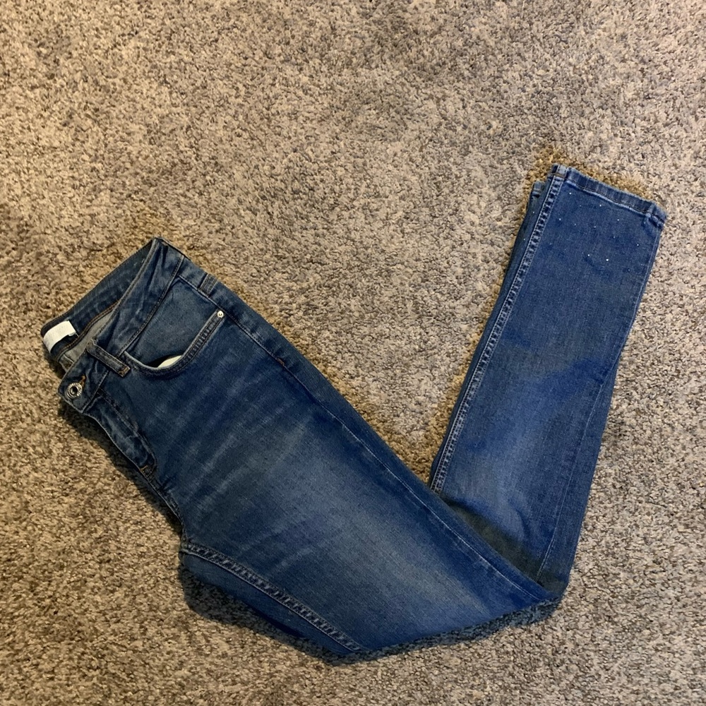 ZARA BASIC Denim collection skinny jeans ✨💙